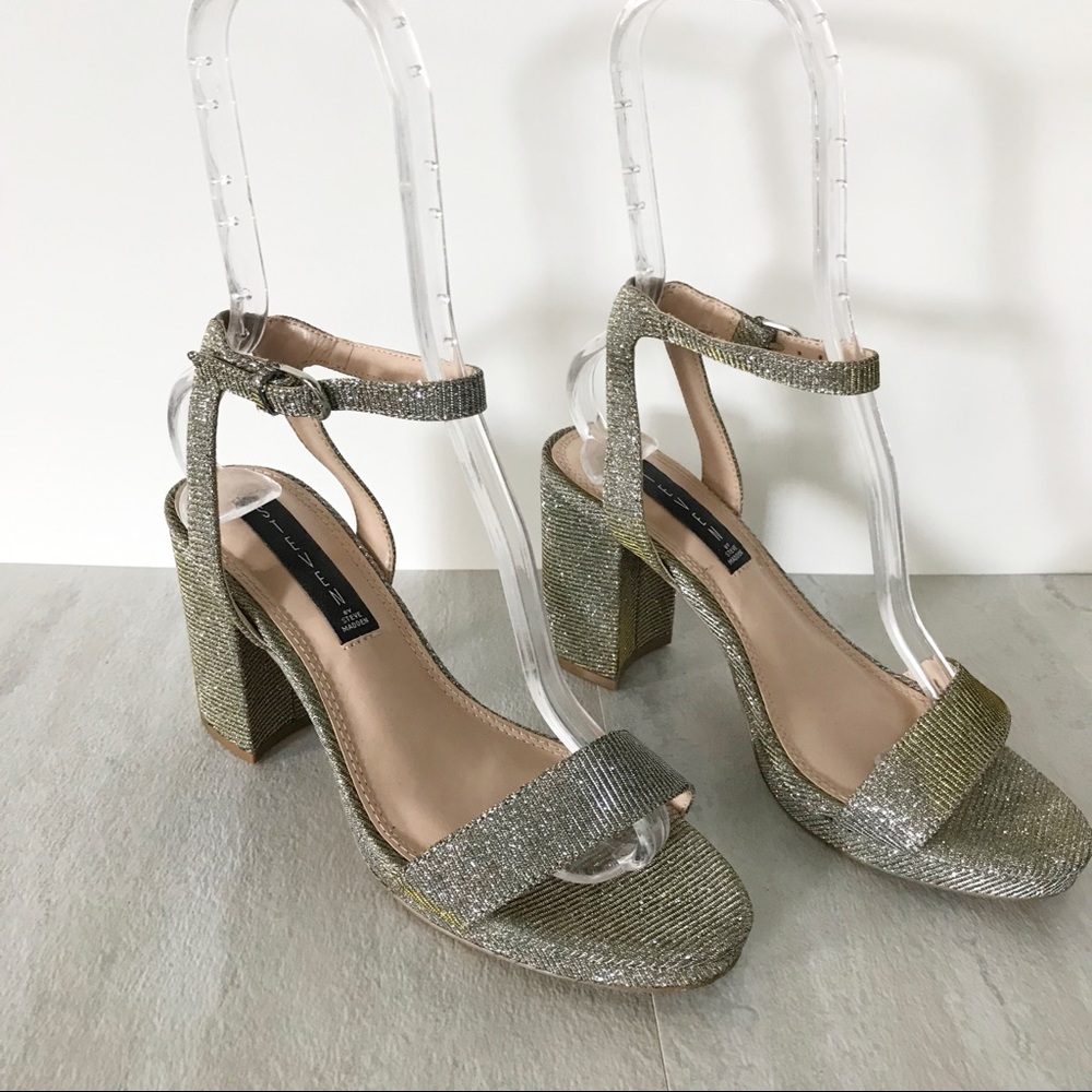 Steven By Steve Madden Viga Block Heel Sandal 7.5 - image 4